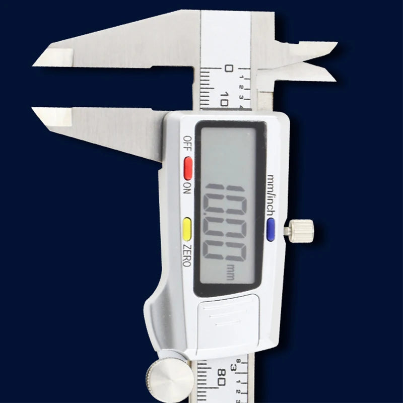 6-Inch 150mm digital calipers carbon steel Electronic Digital Vernier Caliper Metal Micrometer carbon fiber Measuring tool