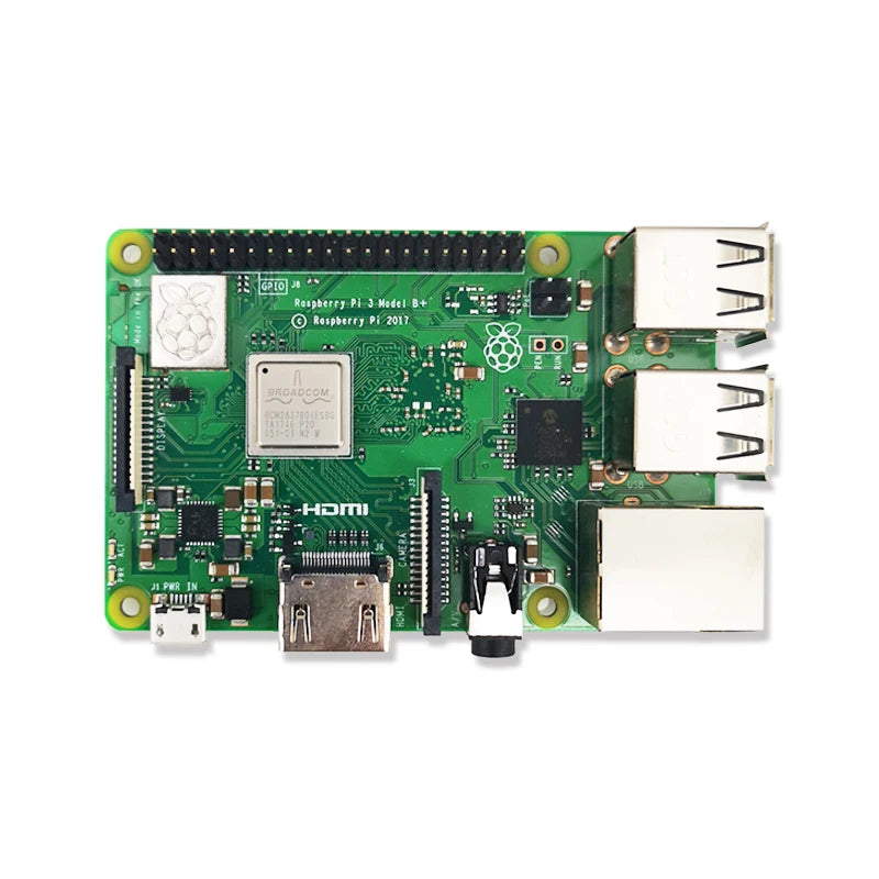 New Original Raspberry Pi 3 Model B+ 3B Plus BCM2837 1.4GHz with 2.4G & 5G WIFI 4.2 BT and PoE