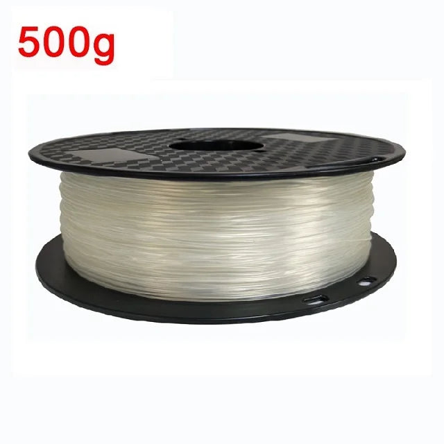 Flexible Filament TPU 1.75mm 1KG 3D Filament TPU Printing Material Transparent Filament Turquoise For 3D Printer TPU Filamento