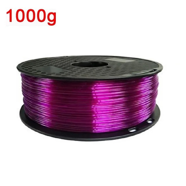 Flexible Filament TPU 1.75mm 1KG 3D Filament TPU Printing Material Transparent Filament Turquoise For 3D Printer TPU Filamento