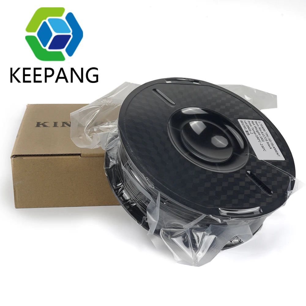 Kee Pang TPU 3D Printer Filament 1.75mm 1KG Flexible Plastic Printing Filament Rubber Material for 3D Printing Non-Toxic