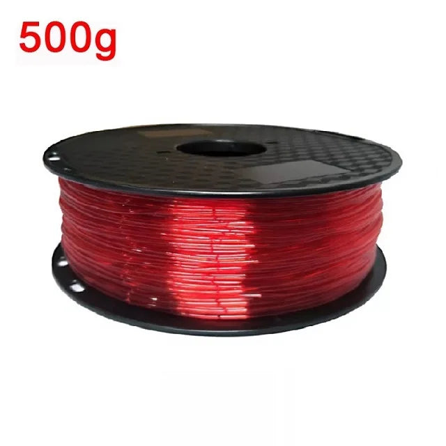 Flexible Filament TPU 1.75mm 1KG 3D Filament TPU Printing Material Transparent Filament Turquoise For 3D Printer TPU Filamento