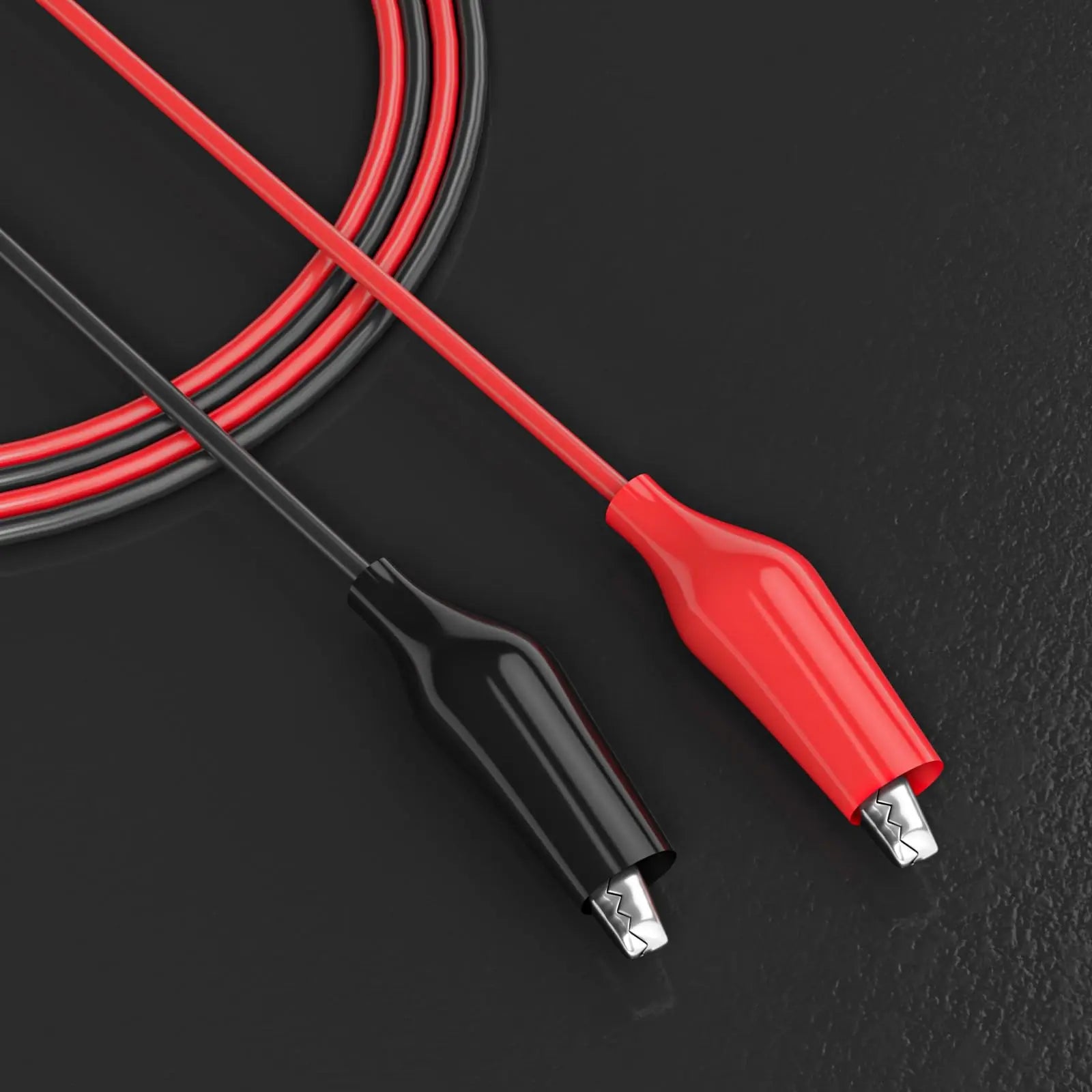 2/10pcs Color Double Headed Crocodile Clip Cable Length 45cm Crocodile Clip 28mm Cable Test Clip
