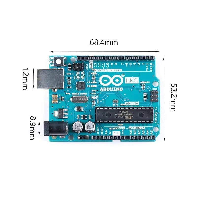 Arduino UNO R3 development board original arduino microcontroller C language programming learning motherboard kit