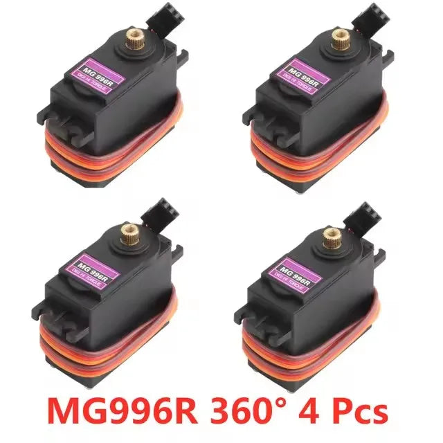 1/2/4pcs MG996R 4.8-6.0V Digital Servo with Metal Gear for Futaba JR 1/8 1/10 RC Car Helicopter Robot Boat Arduino UNO DIY