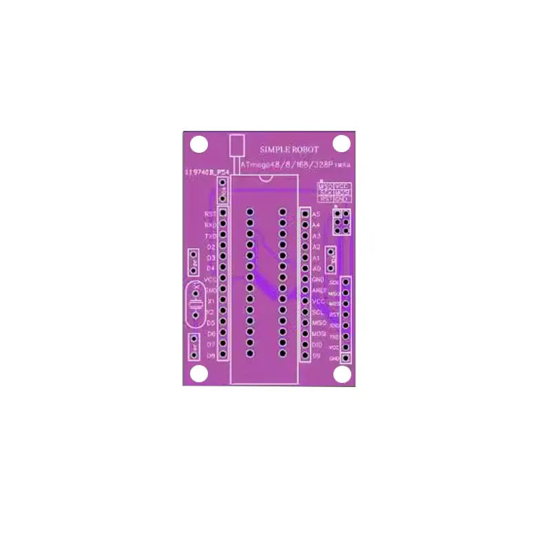 ATMEGA328P-PU & DIP Socket Kit 16MHz crystal ATMEGA328P DIP-28 Adapter board  LM7805 KIT