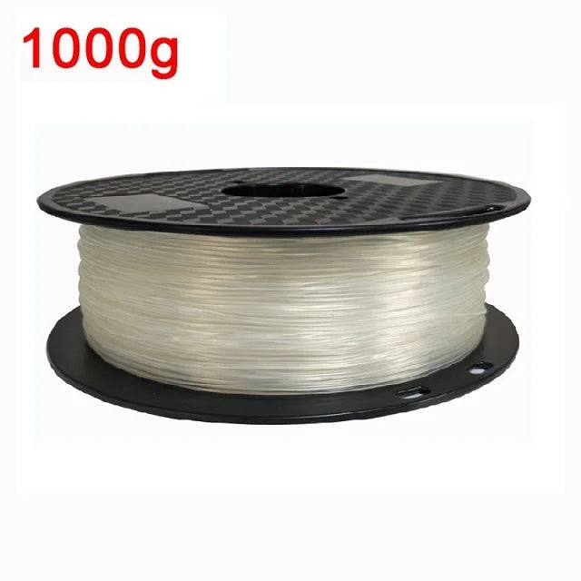 Flexible Filament TPU 1.75mm 1KG 3D Filament TPU Printing Material Transparent Filament Turquoise For 3D Printer TPU Filamento