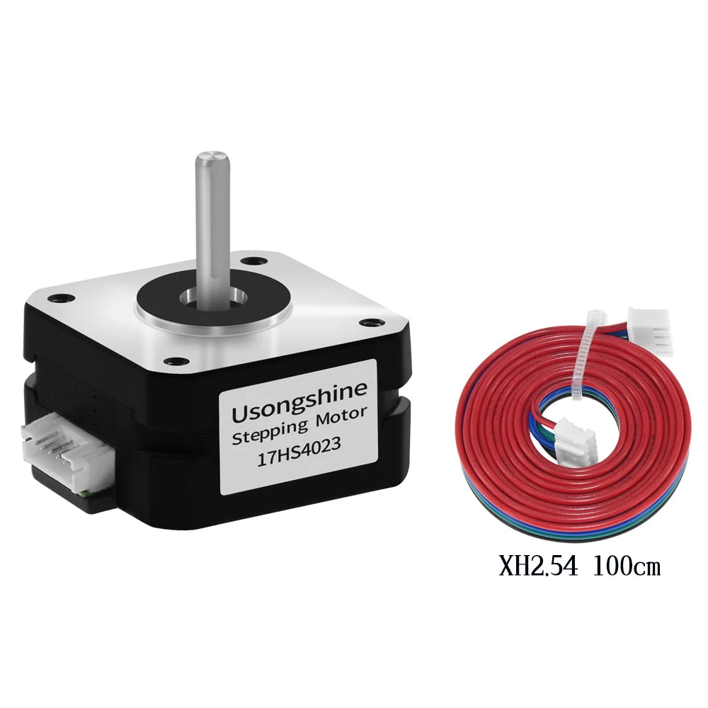 Usongshine Nema17 Stepper Motor 17HS4023 42BGYH 4-lead 1.0A 13N.cm For CNC Laser Engraving machine 3D Printer