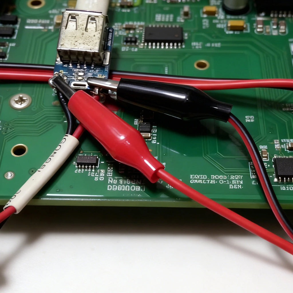 Alligator Clips Electrical Insulate Test Leads Dual Ended Crocodile Clip Jumper Wire for Circuit Connection Electrical Testing