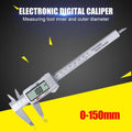 Classic Texture Electronic Carbon Fiber Multi-functional Vernier Caliper Gauge Micrometer Practical Depth Measuring Tools