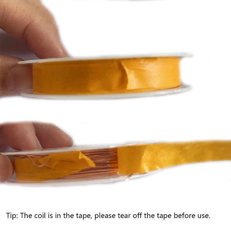 1-3Rolls 50g Copper Wire 0.1~1.5mm Cable Copper Wire Magnet Wire copper lacquer wire Enameled Copper Winding Wire