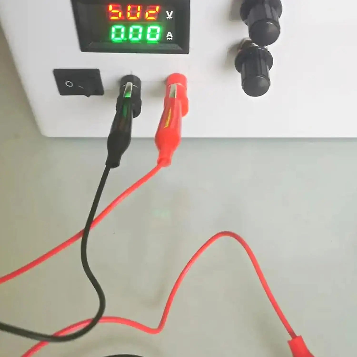 Alligator Clips Electrical Insulate Test Leads Dual Ended Crocodile Clip Jumper Wire for Circuit Connection Electrical Testing