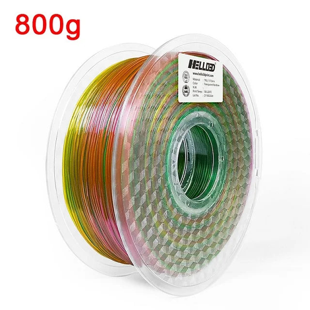 Flexible Filament TPU 1.75mm 1KG 3D Filament TPU Printing Material Transparent Filament Turquoise For 3D Printer TPU Filamento
