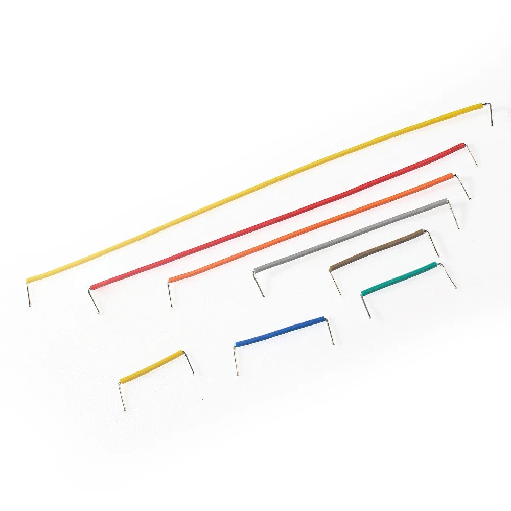 140-840Pcs Preformed Breadboard Jumper Wire Kit 14 Lengths Assorted for Breadboard Prototyping Circuits DIY Electronic Kit