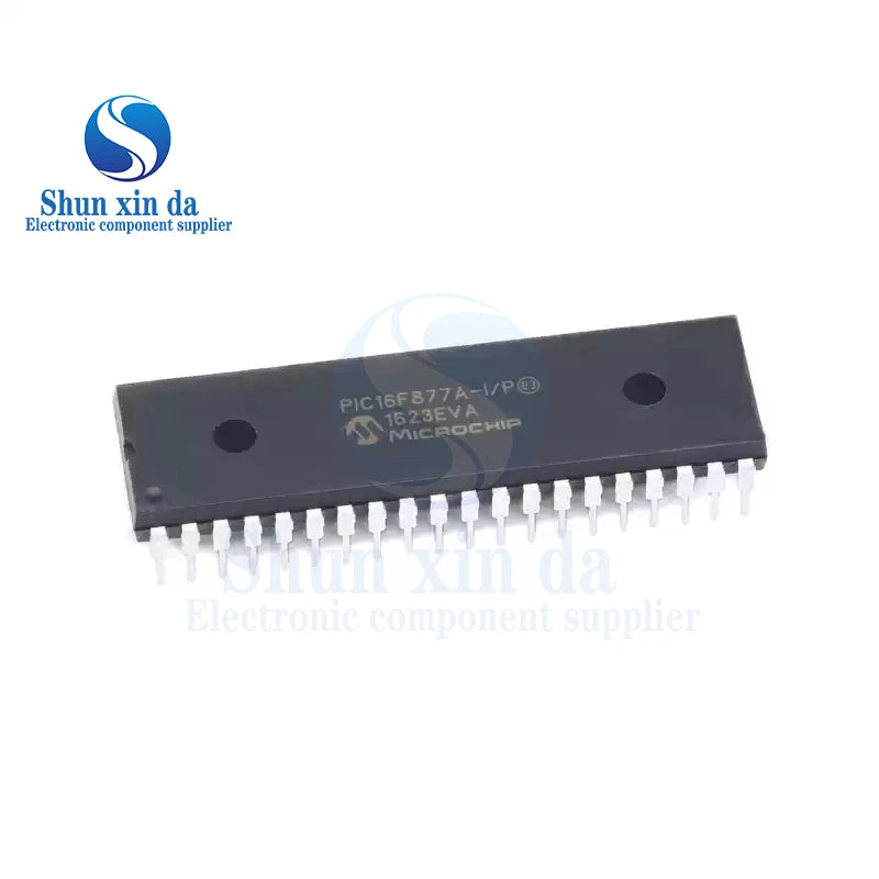 Original PIC16F877A-I/P DIP-40 8-bit CMOS Microcontroller Chip