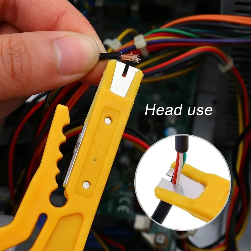 Multifunctional Wire Stripper Cutter Crimper Pliers Hand Tool For Wire Stripping Cutting  Crimping Electrician Circuit Repair